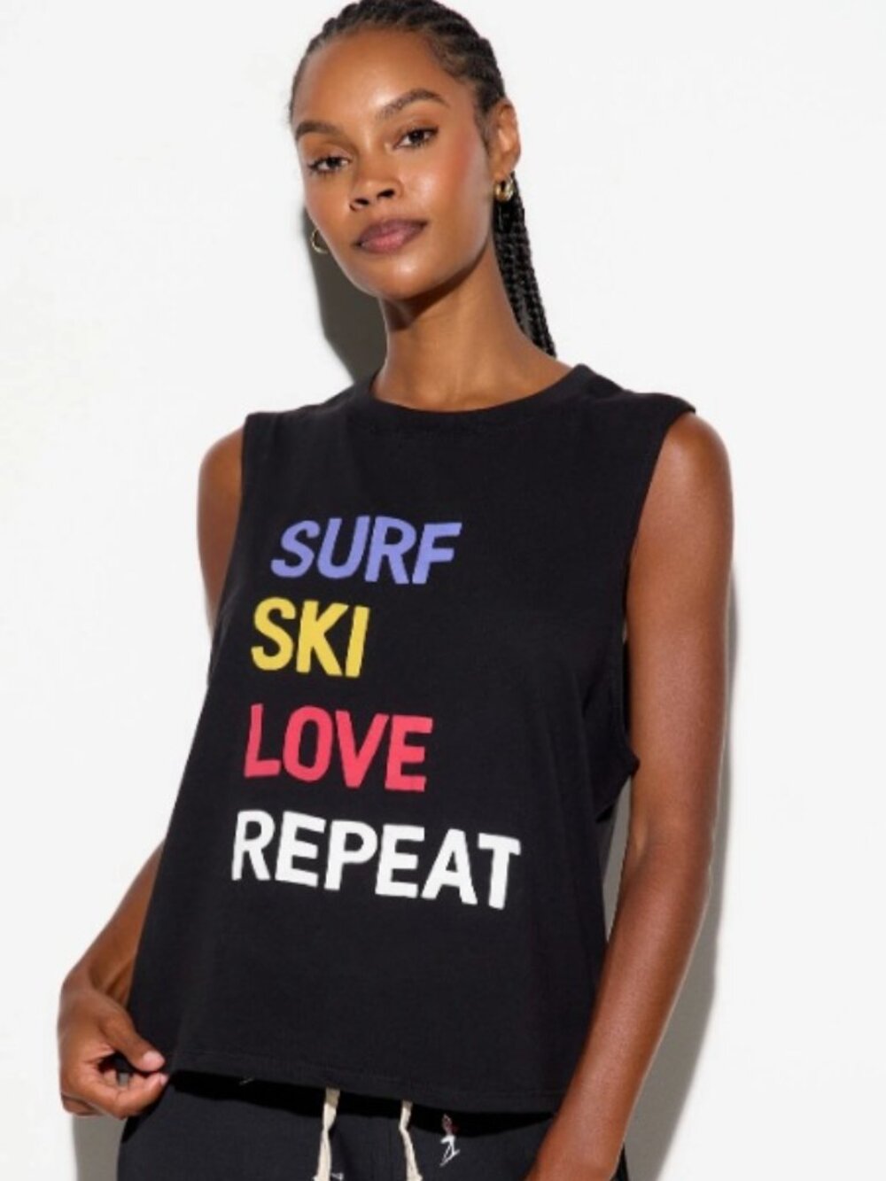 NWT Spiritual Gangster Surf Ski Love Vibe Tank size medium new